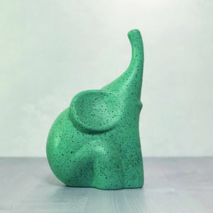 Elefante Sentado 28 cm.